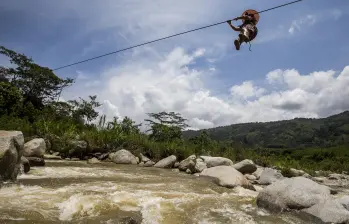 Imagen de referencia del uso de una garrucha en Antioquia. Foto: Julio César Herrera E.
