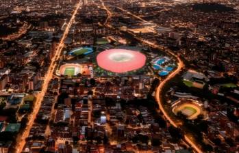 El estadio Atanasio Girardot renovado tendrá una capacidad para 60.000 personas. Será uno de los más grandes del país. Foto: tomada del x de @DIMoficial