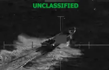 Con el nuevo bombardeo se llegaría a 99 muertos producto de las acciones militares de Estados Unidos en el Pacífico y el Caribe. FOTO: Captura de video