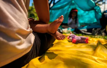 Los bebés son los pacientes más vulnerables ante una tosferina. En su caso la enfermedad puede tener consecuencias mortales. FOTO CAMILO SUÁREZ