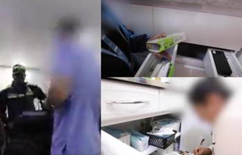En un video compartido por las autoridades quedó registrado el procedimiento que contó con la ayuda de la Policía Nacional. Foto: Captura de video/Alcaldía de Bogotá