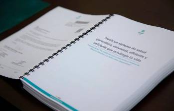 Para ser aprobada, la reforma a la salud tiene que superar cuatro debates en Cámara y Senado. FOTO COLPRENSA