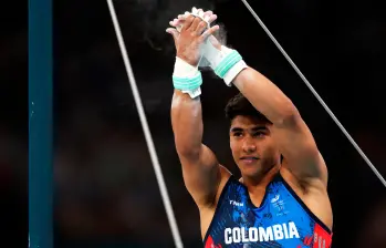 Ángel Barajas, de 19 años de edad, ya goza de respeto entre la élite de la gimnasia artística mundial. FOTO. GETTY
