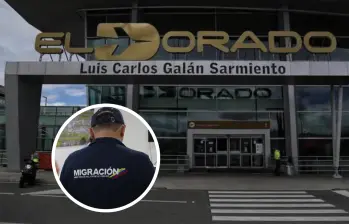 Tras el inicio de la “operación tortuga” convocada por el sindicato Osemco, los principales aeropuertos del país enfrentan un colapso operativo que amenaza con paralizar el flujo de viajeros internacionales. FOTO: Colprensa y Migración Colombia