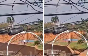 Imágenes de lo sucedido se compartieron a través de redes sociales. Foto: Captura de video