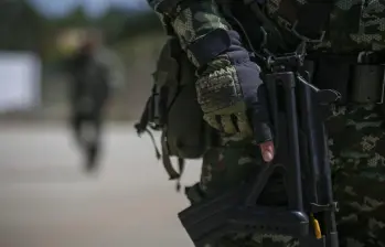 La región sigue siendo escenario de disputas entre los grupos armados ilegales. Foto: Colprensa