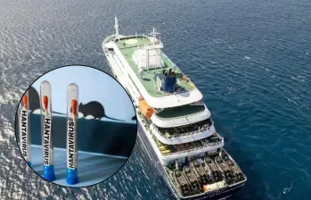 La OMS dio detalles sobre cómo se pudo haber contagiado de hantavirus el llamado paciente cero dentro del crucero que partió desde Argentina. Fotos: AFP