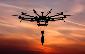Los drones son modificados con explosivos que pueden ser detonados desde lejos. Foto: GETTY (referencia).