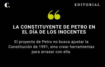 La Constituyente de Petro en el día de los inocentes