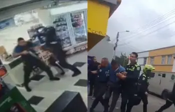 El robo se dio en un local comercial en el barrio Palermo, al norte de la ciudad. Foto: Captura de pantalla.