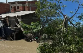 Un fuerte vendaval azotó varios municipios del departamento de Sucre. Cientos de habitantes quedaron afectados. FOTO: Cortesía Alcaldía de Corozal