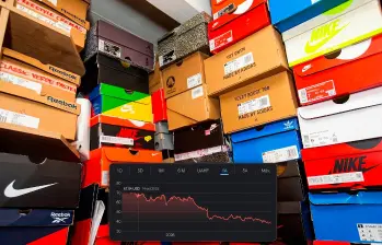 Nike enfrenta una etapa de presión en sus ventas, pérdida de participación y dificultades para recuperar su negocio en China. FOTO EL COLOMBIANO 