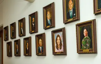 El retrato oficial de Francia Márquez en la Casa Vicepresidencial. FOTO: Vicepresidencia de Colombia 