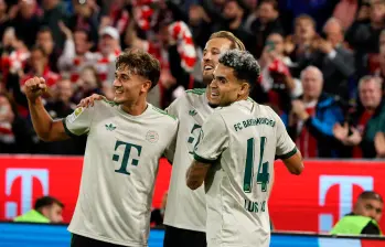 El extremo guajiro Luis Díaz lleva cuatro goles con el equipo alemán. De ellos, tres fueron en Bundesliga. FOTO: GETTY