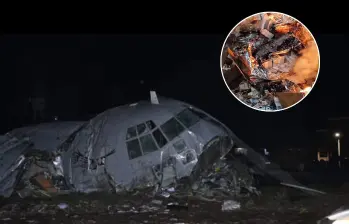 Fueron capturados el piloto y copiloto de un avión militar en Bolivia. FOTOS: Tomadas de redes sociales 