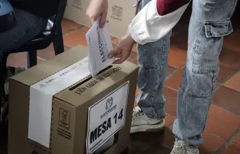 Elecciones en Colombia. Foto: Colprensa - Catalina Olaya