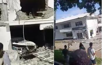 Un ataque armado se produjo este martes en el municipio de Buenos Aires, Cauca, por parte de disidencias de las Farc. FOTOS: Capturas de video 