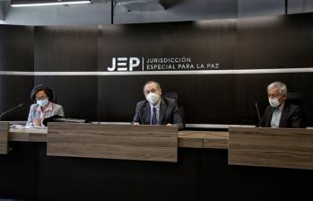 Auto 244 de la JEP, con fecha del 29 de octubre de 2021.