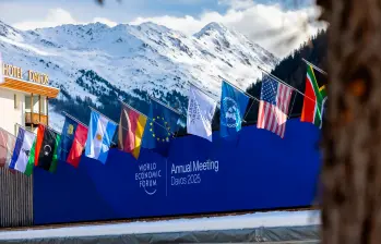 El Foro Económico Mundial se celebra en Davos, Suiza, del 19 al 23 de enero, con una agenda marcada por los riesgos geoeconómicos. FOTO: CORTESÍA FORO ECONÓMICO MUNDIAL