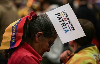 El movimiento Defensores de la Patria, que recolectó casi dos millones de firmas válidas, busca ser un partido. FOTO: Cristian Bayona. Colprensa