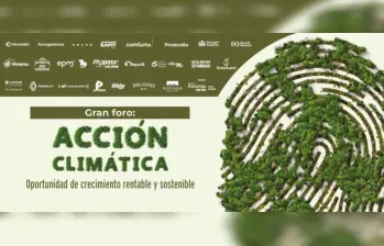 El foro Acción Climática comienza a las 8 de la mañana y podrá conectarse a través de las plataformas de EL COLOMBIANO. 