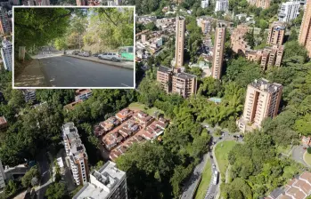 Esta zona de El Poblado será la intervenida con la próxima obra vial. FOTO: Cortesía.