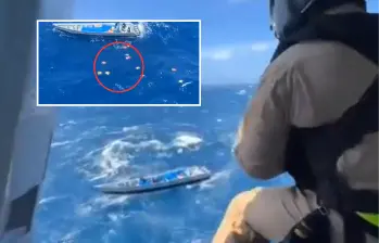 La Armada incautó 2.621 kilogramos de clorhidrato de cocaína durante este operativo. Foto: Armada Nacional.