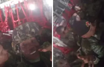 El video, de 22 segundos, muestra los momentos antes de la precipitación de la aeronave FOTO: Captura de video