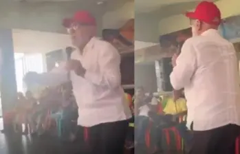 El video ha tenido difusión a través de redes sociales. En él se ve al exalcalde barranquillero asegurando que él sabe de presunta compra de votos en la región. Foto: ElRunRunPolitico @jpserna