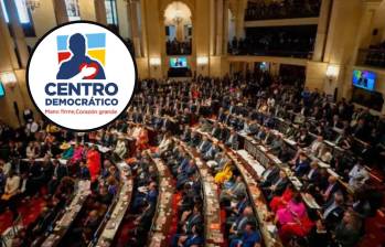 El Centro Democrático fue el principal partido de oposición durante el gobierno de Gustavo Petro. Foto: Colprensa.
