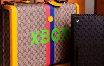 Imagen del diseño hecho por Gucci para Xbox. FOTO Cortesía Gucci/Xbox