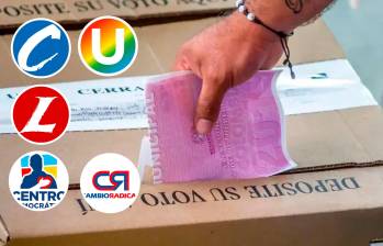 El encuentro, respaldado por los expresidentes Uribe y Gaviria, consolida los primeros pasos de un bloque que busca hacer contrapeso al Gobierno Petro y proyectarse hacia 2026. FOTO: EL COLOMBIANO/REFERENCIA