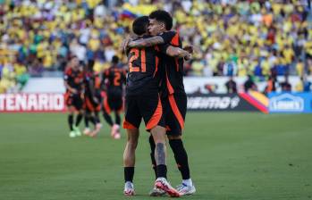 Colombia, con carácter, le empató a Brasil, clasificó de primero.Foto: AFP