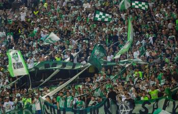 Atlético Nacional suele llenar las tribunas de todos los estadios que visita en Colombia. Foto: Camilo Suárez