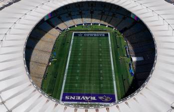 La NFL llega al Maracaná, uno de los míticos recintos del fútbol. FOTO: X Maracana
