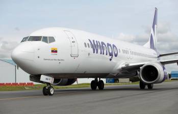 Wingo y otras líneas aéreas decidieron suspender su vuelos temporalmente a Venezuela. FOTO cortesía Wingo