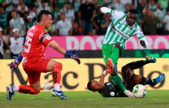 Kevin Viveros uno de los elegidos por Javier Gandolfi para la titular en el duelo ante Once Caldas. FOTO MANUEL SALDARRIAGA 