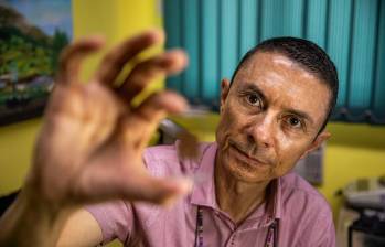 El profesor John Jairo Sánchez Aguilar es uno de los volcanólogos de mayor prestigio académico en Colombia. FOTO Carlos Velásquez.