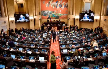 La consulta popular se debatirá la semana entrante en el Senado de la República. FOTO COLPRENSA