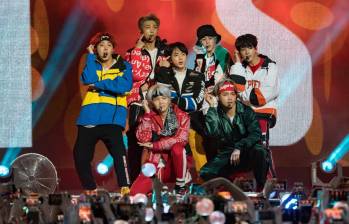 BTS llega por primera vez a Bogotá con su tour Arirang. FOTO GETTY