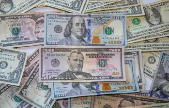 El precio promedio del dólar en la bolsa estuvo este viernes en $4.103. FOTO EL COLOMBIANO
