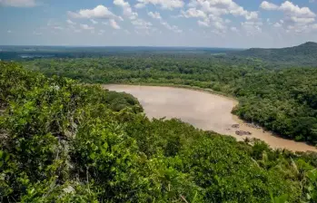 Vista aérea de la selva amazónica, el bosque tropical más grande del planeta y clave para la regulación climática global. FOTO Juan Antonio Sánchez