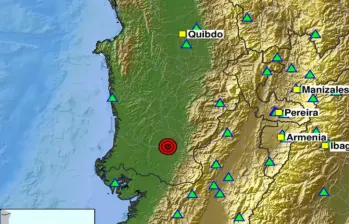 Chocó vuelve a registrar actividad sísmica: tres movimientos se reportaron en la madrugada. Foto: Servicio Geológico Colombiano