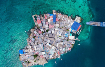 Así se vive en Santa Cruz del Islote, una pequeña isla de Colombia que guarda mucha historia. FOTO: Alcaldía de Cartagena