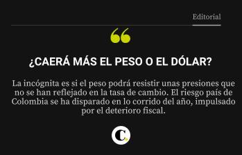¿Caerá más el peso o el dólar?