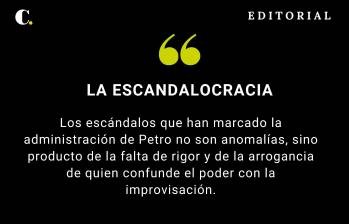 La escandalocracia