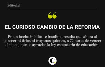El curioso cambio de la reforma
