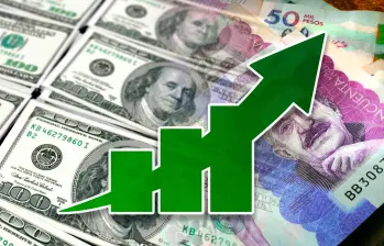 El precio promedio del dólar en la bolsa estuvo este viernes en $4.103. FOTO: GETTY