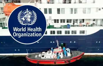 El crucero MV Hondius navega hacia Tenerife mientras autoridades sanitarias coordinan la evacuación y repatriación de los pasajeros tras el brote de hantavirus. Foto: captura de video / OMS