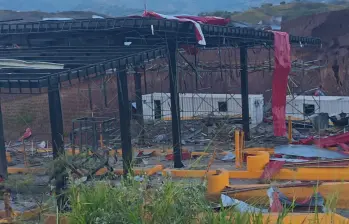 Una fuerte detonación interrumpió la tranquilidad de la madrugada en el norte del Cauca. Hacia las 2:00 a. m. de este sábado 8 de agosto. FOTO: Captura de video de redes sociales 